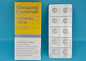Юнидокс Солютаб - современный антибиотик в таблетках