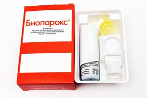 Биопарокс - местный антибиотик при боли в горле