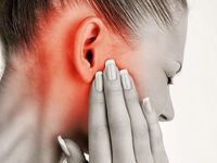 Симптомы воспаления среднего уха