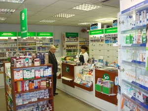 Посещение аптеки