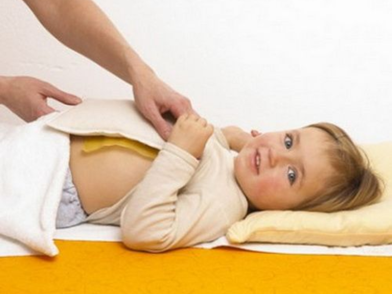 Горчичники часто используют при лечении простуды у детей